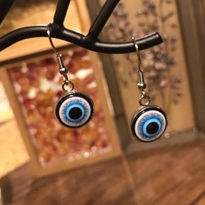 Artisan Evil Eye Earrings